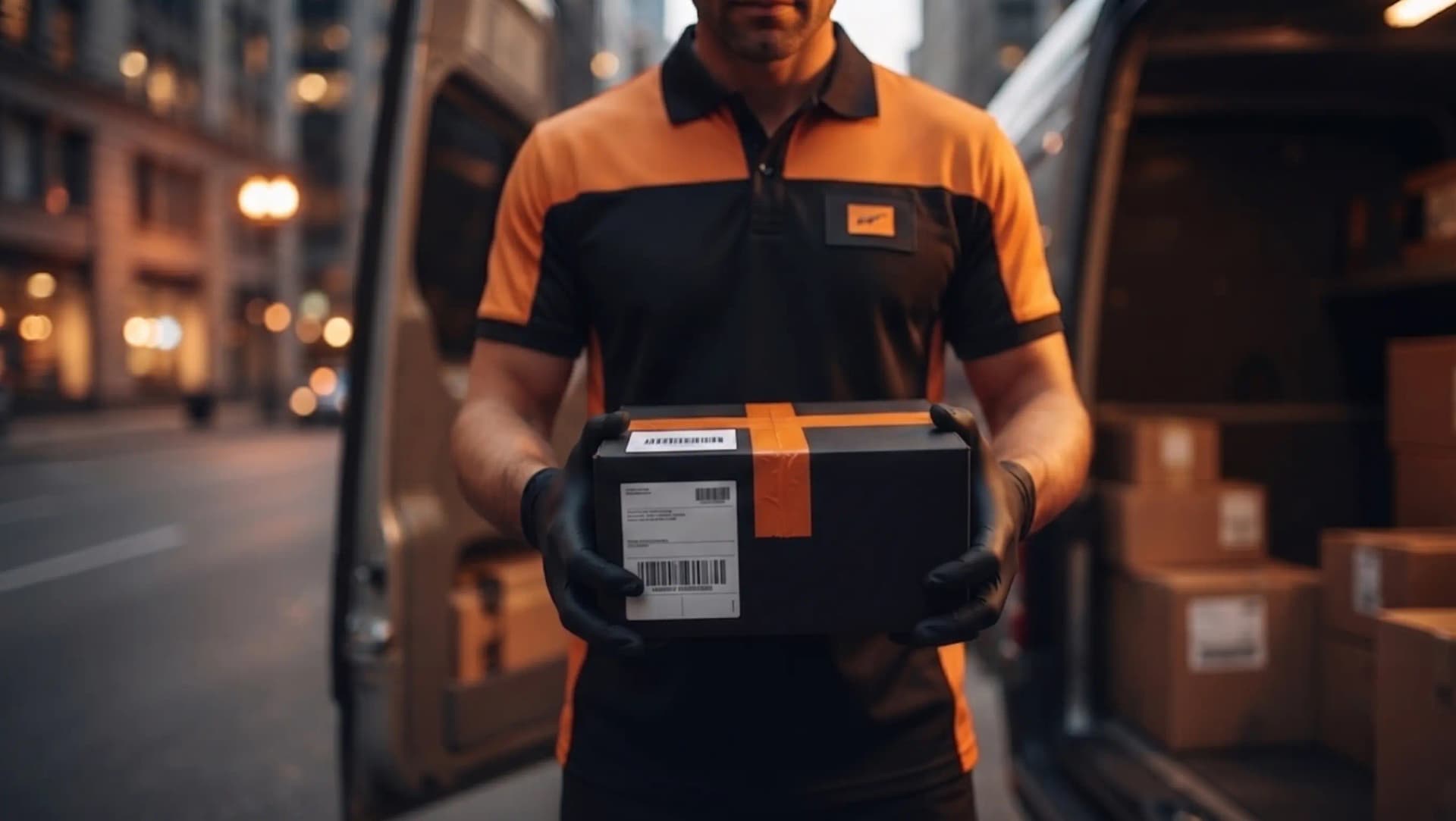 Delivery vehicle tracking system with live GPS tracking for logistics and courier fleet management