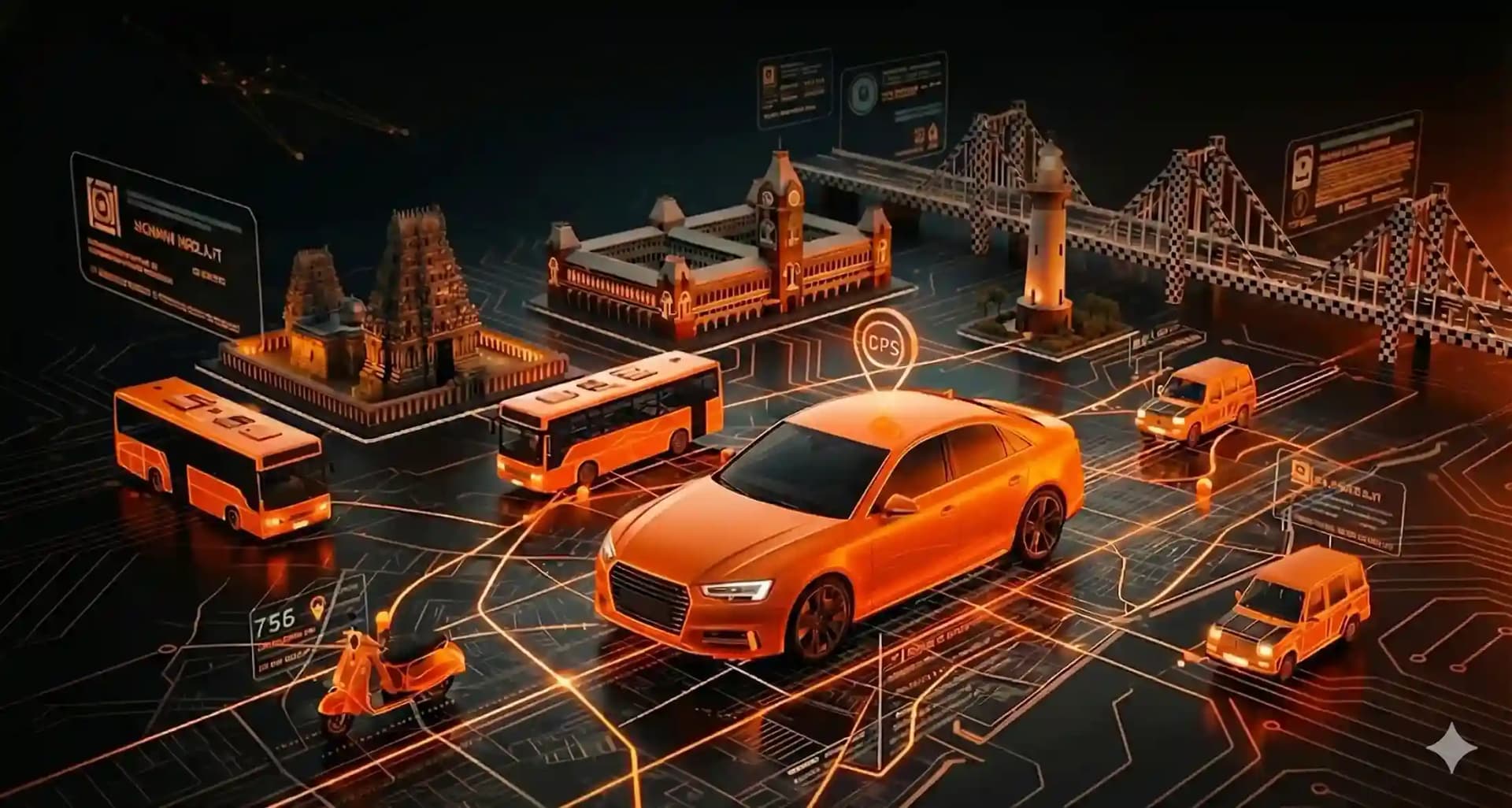 Vehicle Tracking in Chennai - GPSCop GPS Tracking System