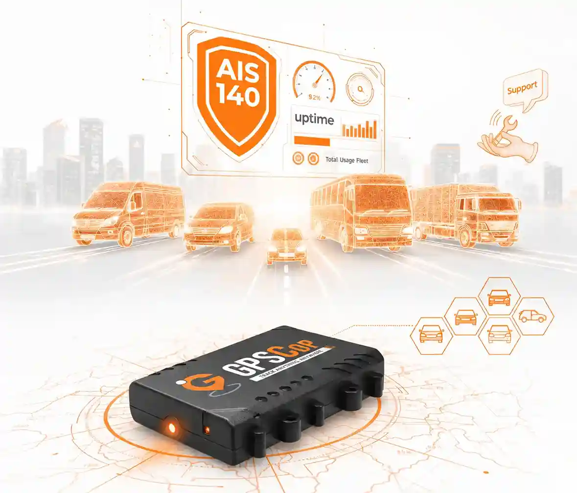 Fleet management dashboard