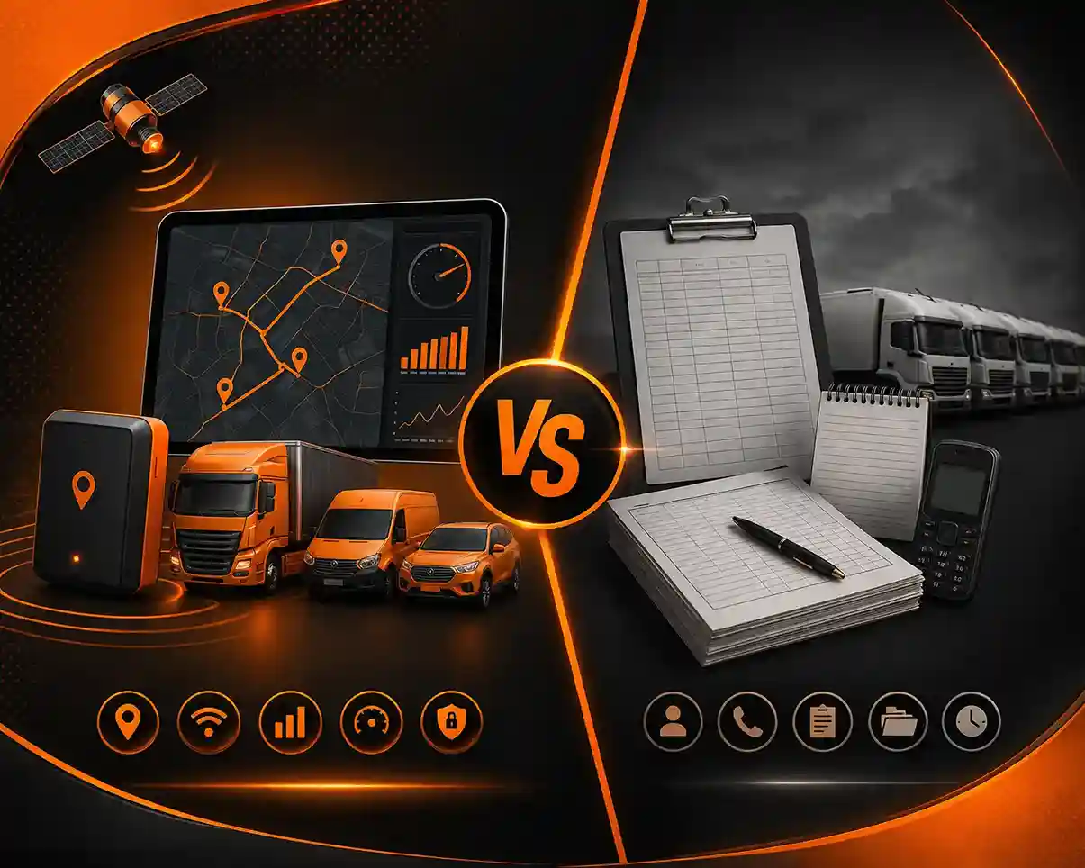 GPS Tracking vs Traditional Fleet Monitoring