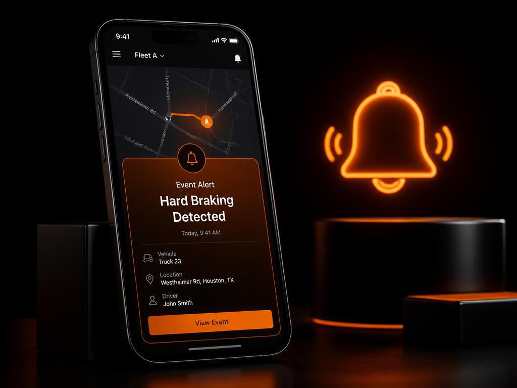 Event Alerts - Dark Theme