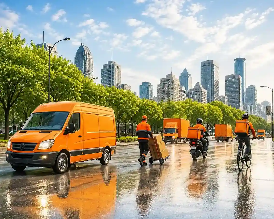 Fleet management for last-mile delivery fleets in Mecca - Light Theme