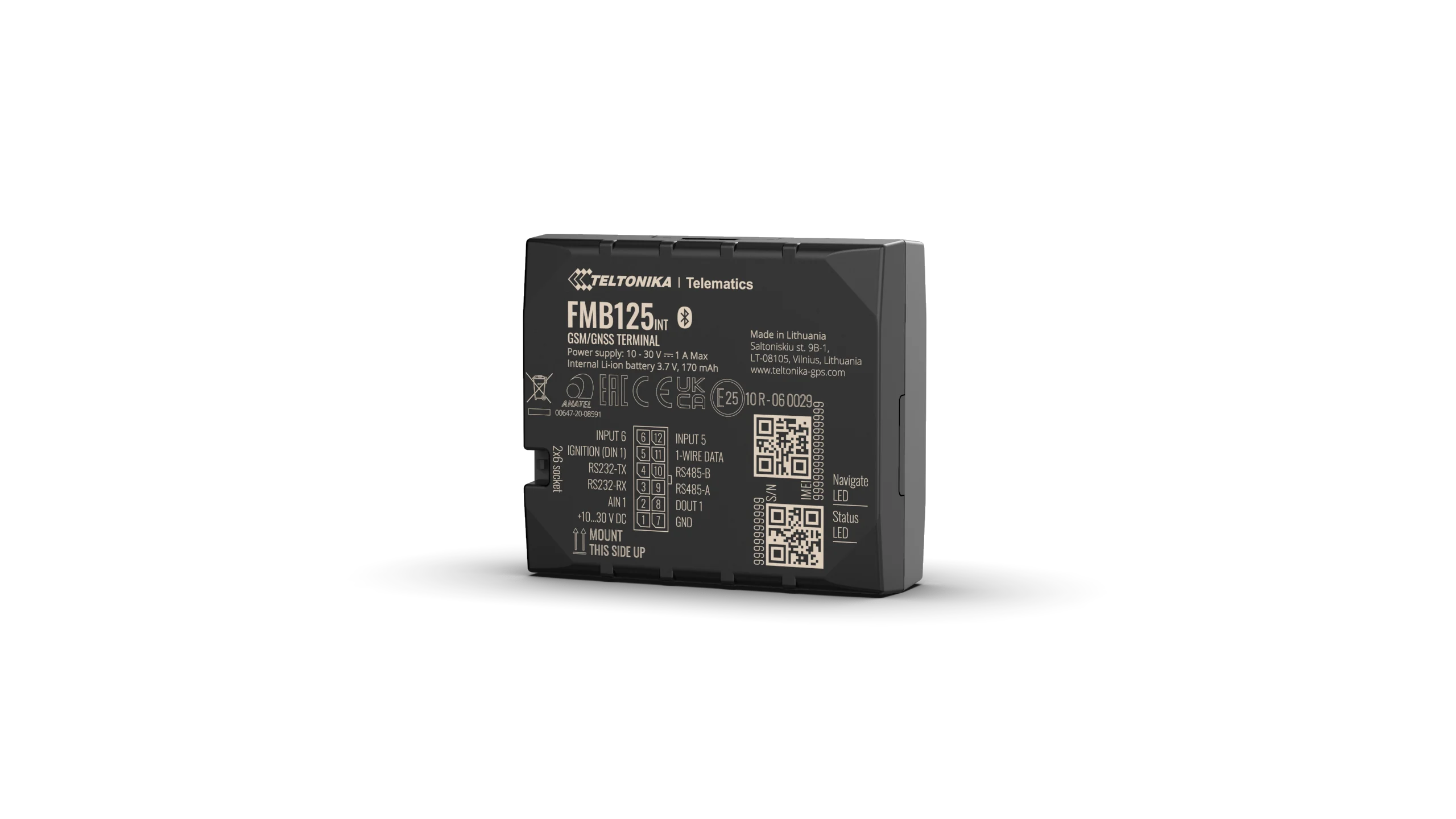 GPSCop GPS tracking hardware used for waste collection vehicle and bin monitoring