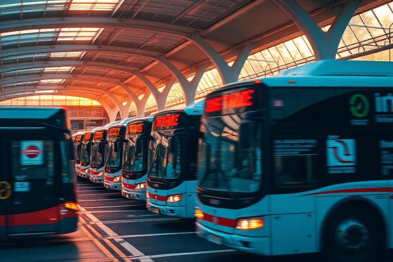 Public Transport & Transit tracked with GPSCop GPS and IoT telemetry
