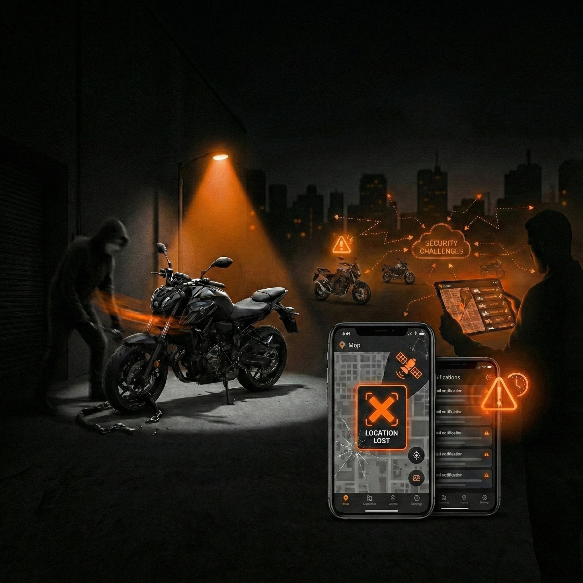 Bike security challenges